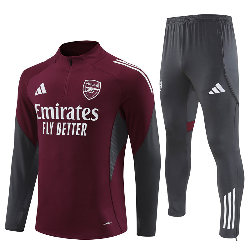 Arsenal FC 2025/26 Kid's Half-Zip Training Set