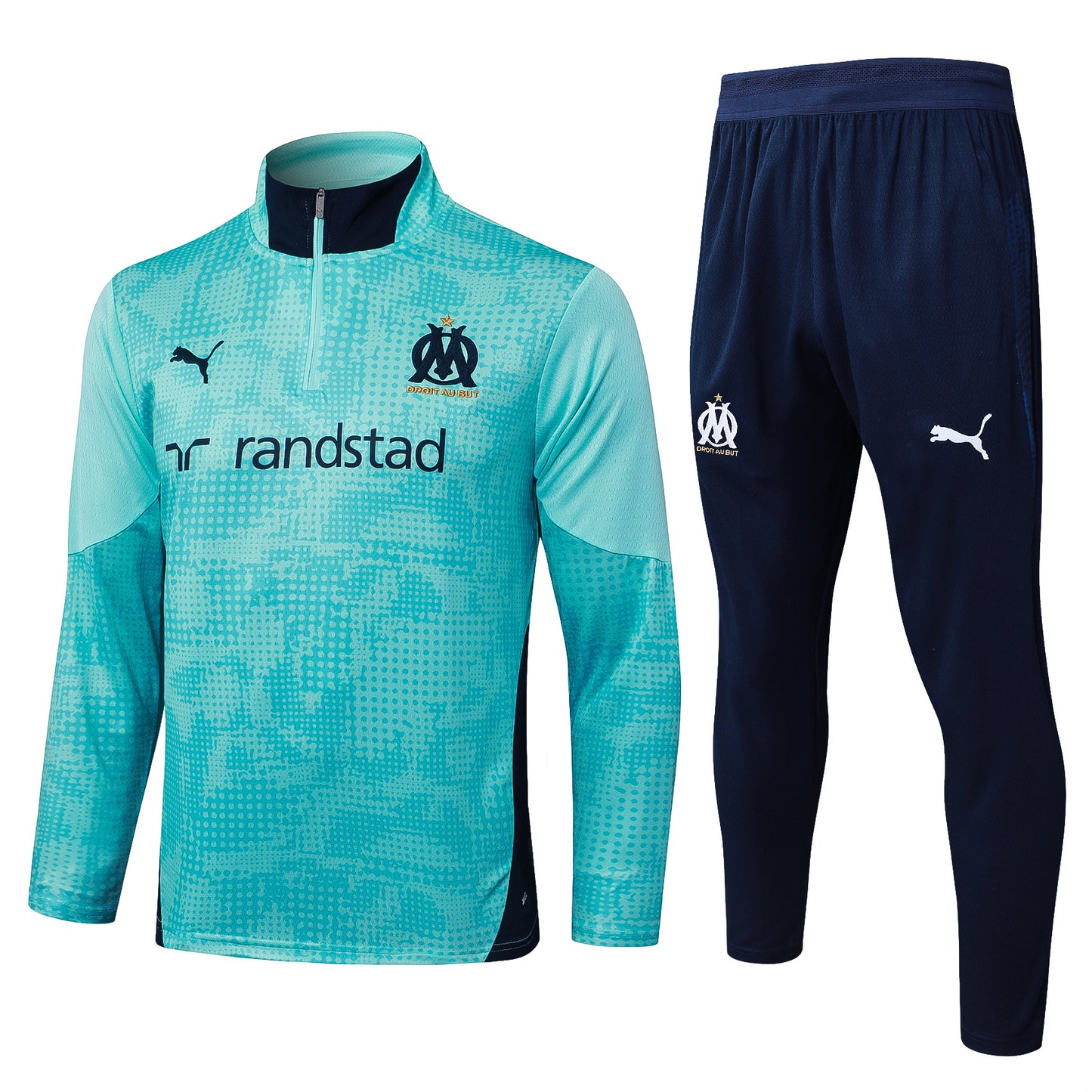 Olympique Marseille 2025/26 Adult's Half-Zip Training Set