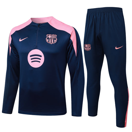 FC Barcelona 2025/26 Kid's Half-Zip Training Set