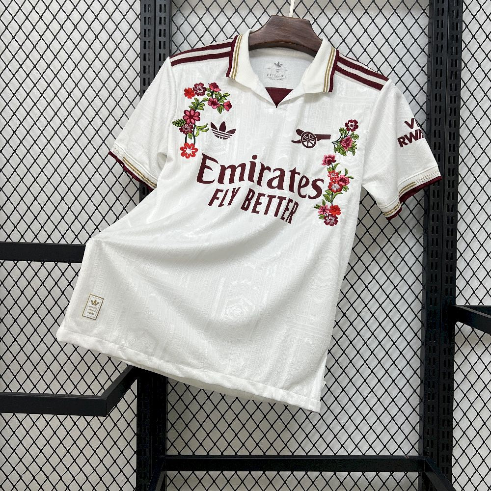 Men’s Arsenal FC 2025/26 Flower Edition Jersey