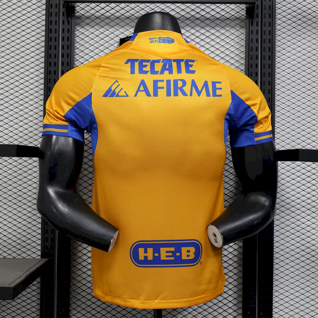 Men’s Tigres UANL 2025/26 Home Jersey - Player Version