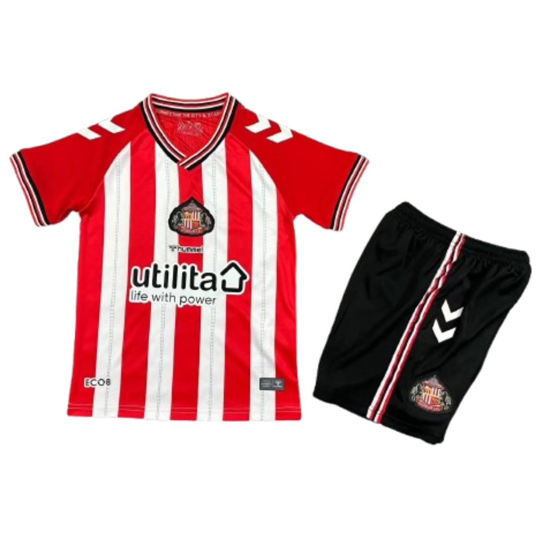 Kid's Sunderland 2025/26 Home Kit