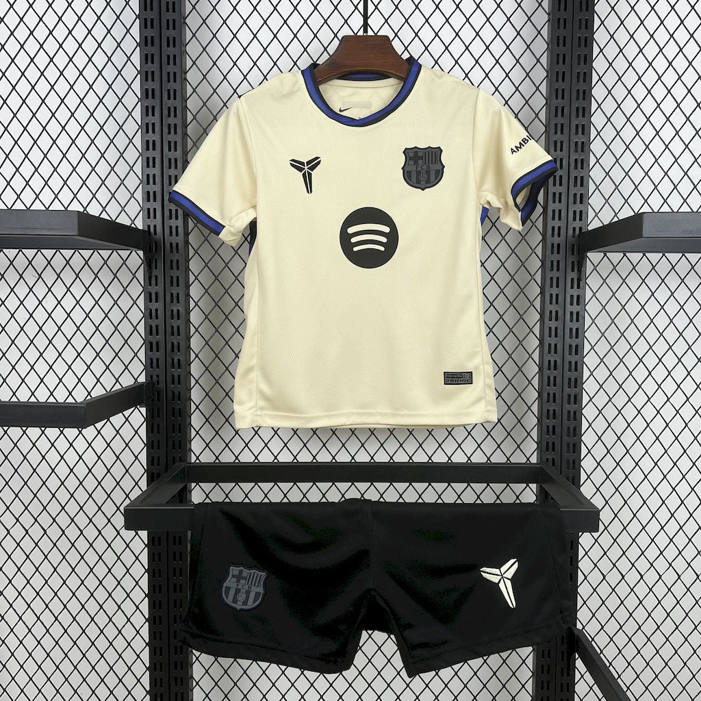Kid's FC Barcelona 2025/26 Away Kit
