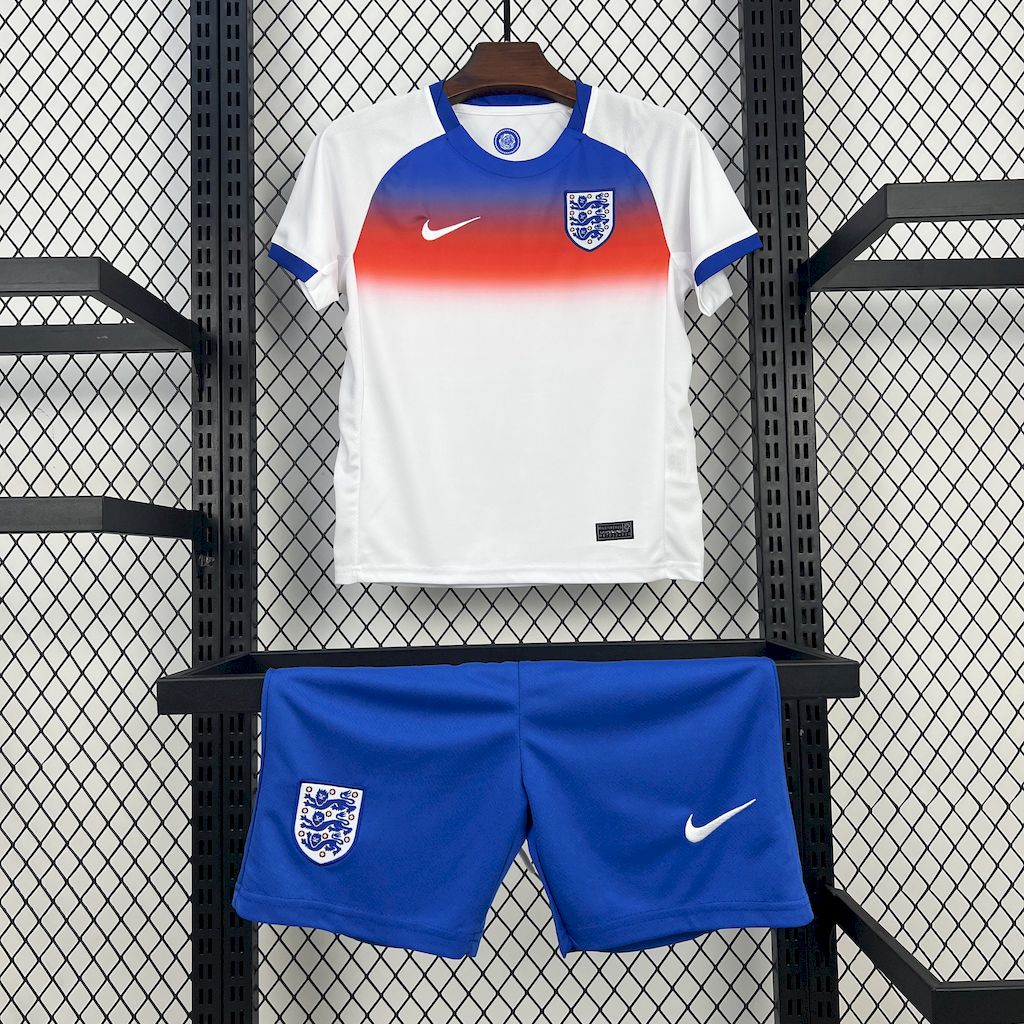 Kid’s England 2025/26 Home Jersey - Women's Euro Edition