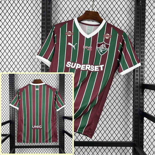 Men’s Fluminense 2026 Home Jersey (All Sponsors)