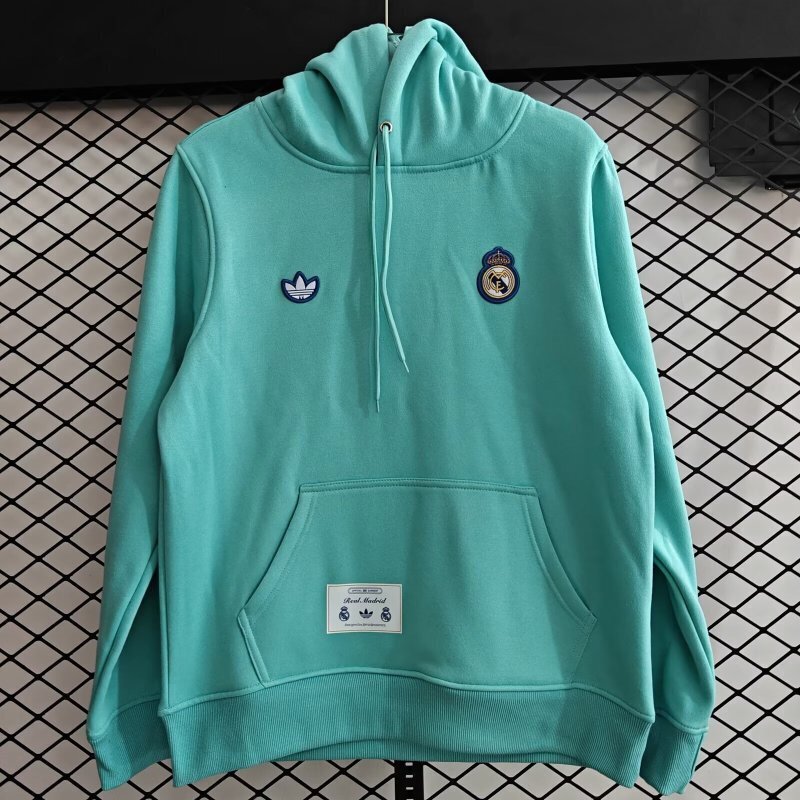 Real Madrid 2025/26 Green Hoodie
