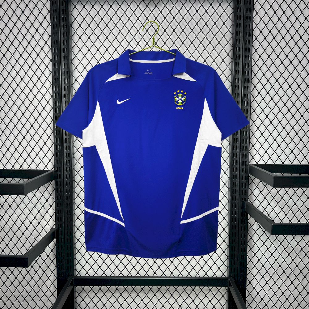 Retro's Brazil 2002 Away Jersey