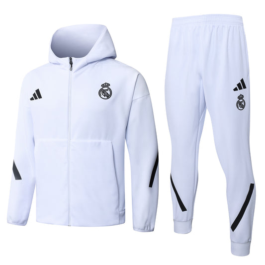Real Madrid 2025/26 Adult's Hoodie Full-Zip Training Set