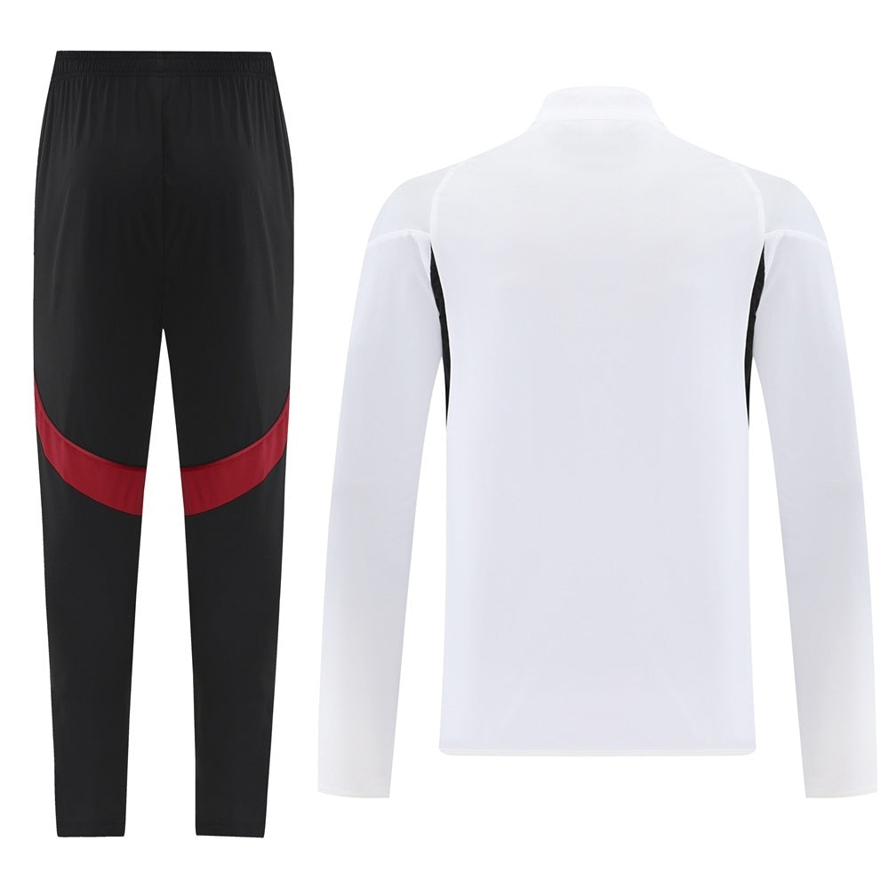Liverpool FC 2025/26 White & Black Tracksuit
