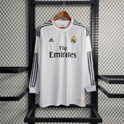 Retro's Real Madrid 2013/14 Home Long Sleeve Jersey