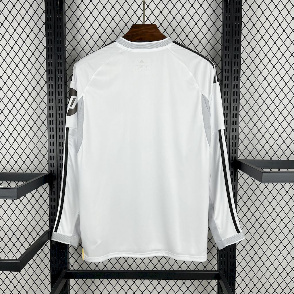 Men's Real Madrid 2025/26 Home Long Sleeve Jersey