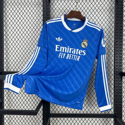 Men's Real Madrid 2025/26 Third Long Sleeve Jersey