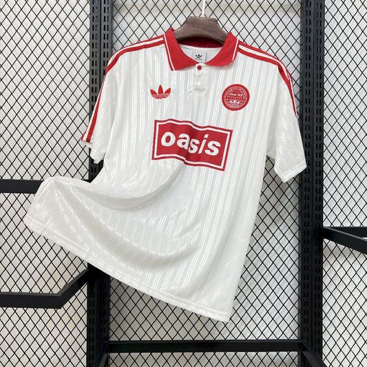Men’s Oasis Tour 2025 White & Red Jersey
