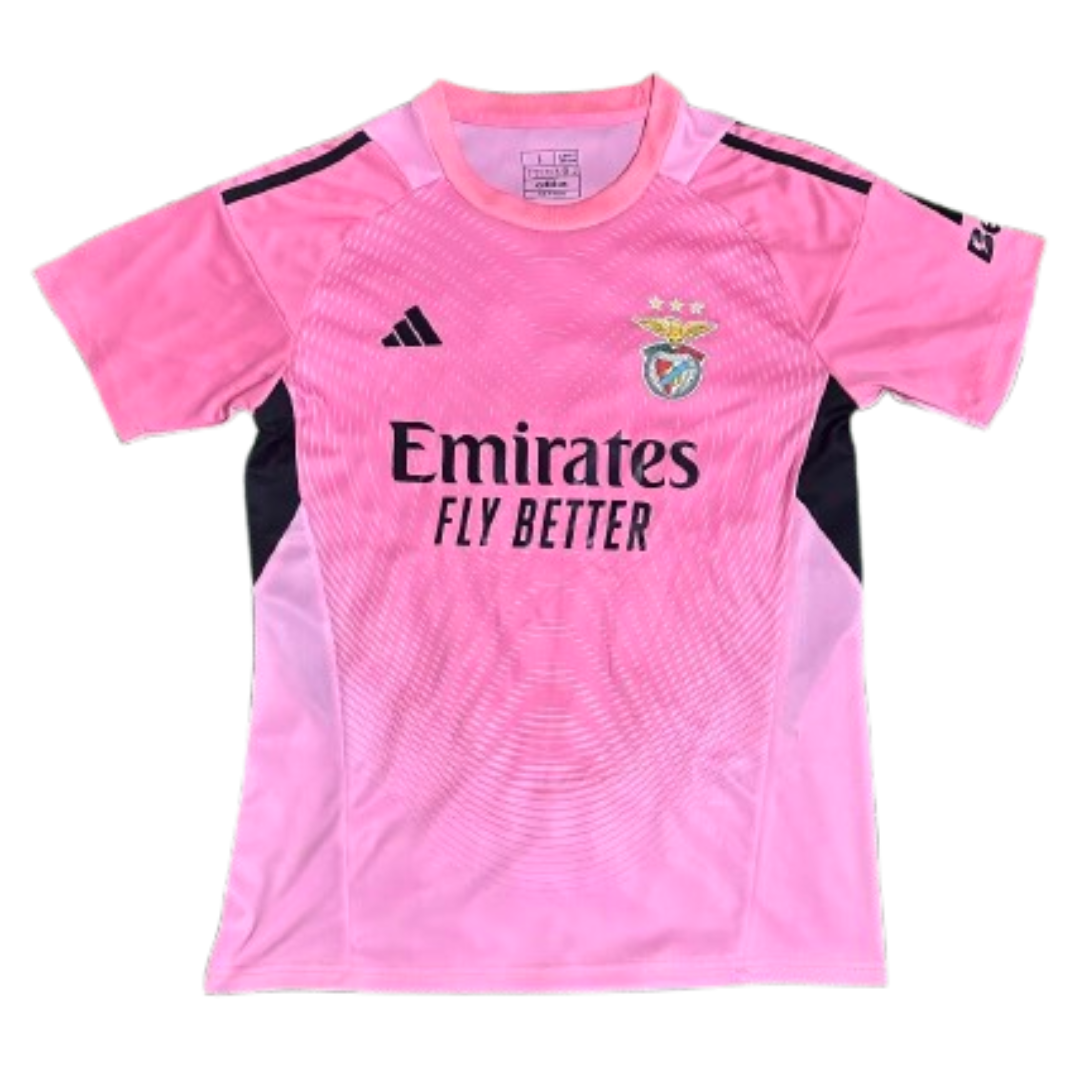 Men's SL Benfica 2025/26 Pink GK Jersey