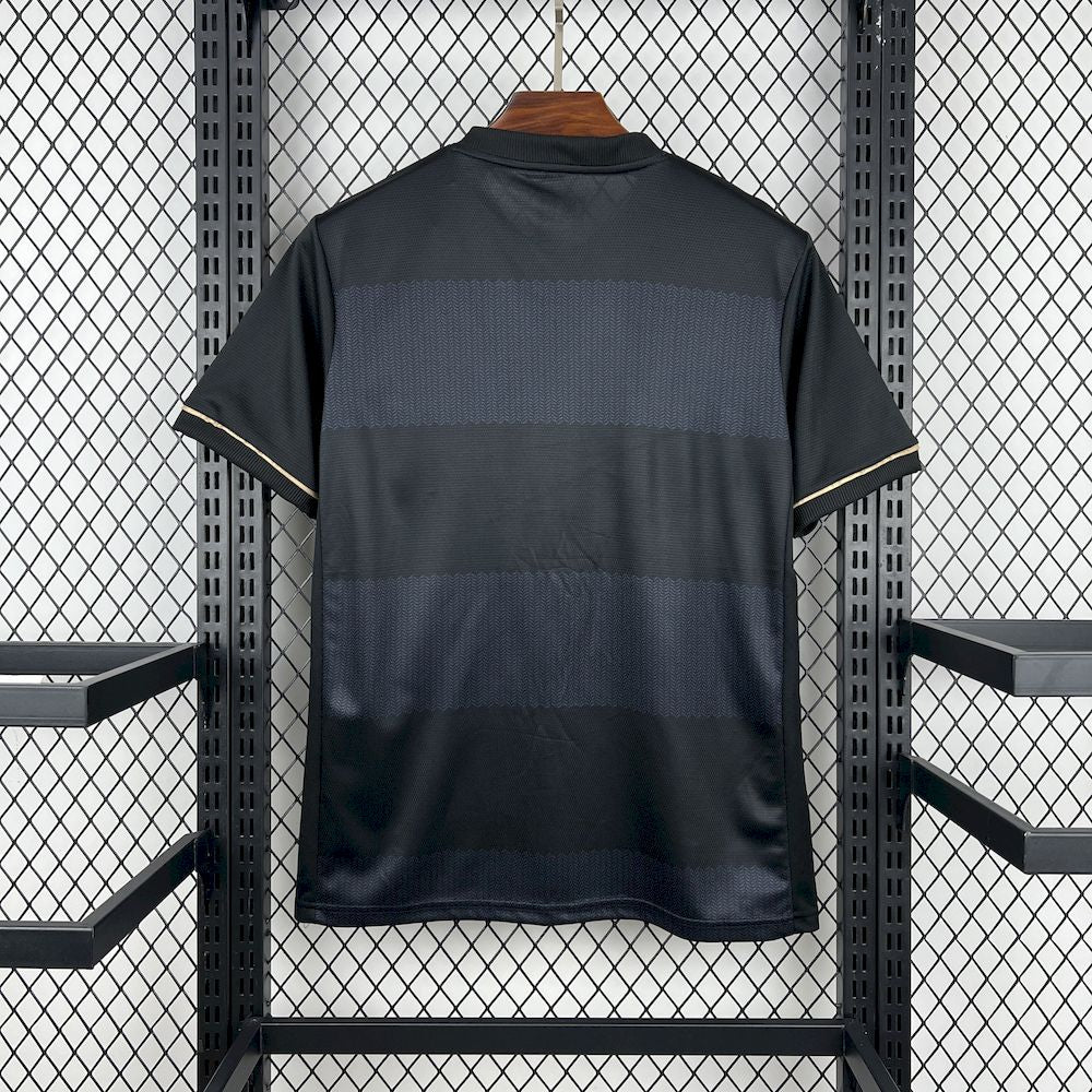 Men's Flamengo 2025/26 Black Zico Special Edition Jersey