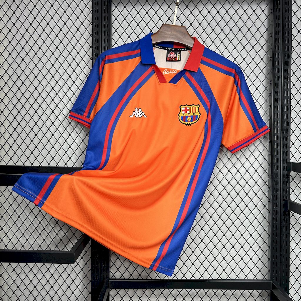 Retro's FC Barcelona 1997/98 Away Jersey - UCL Edition