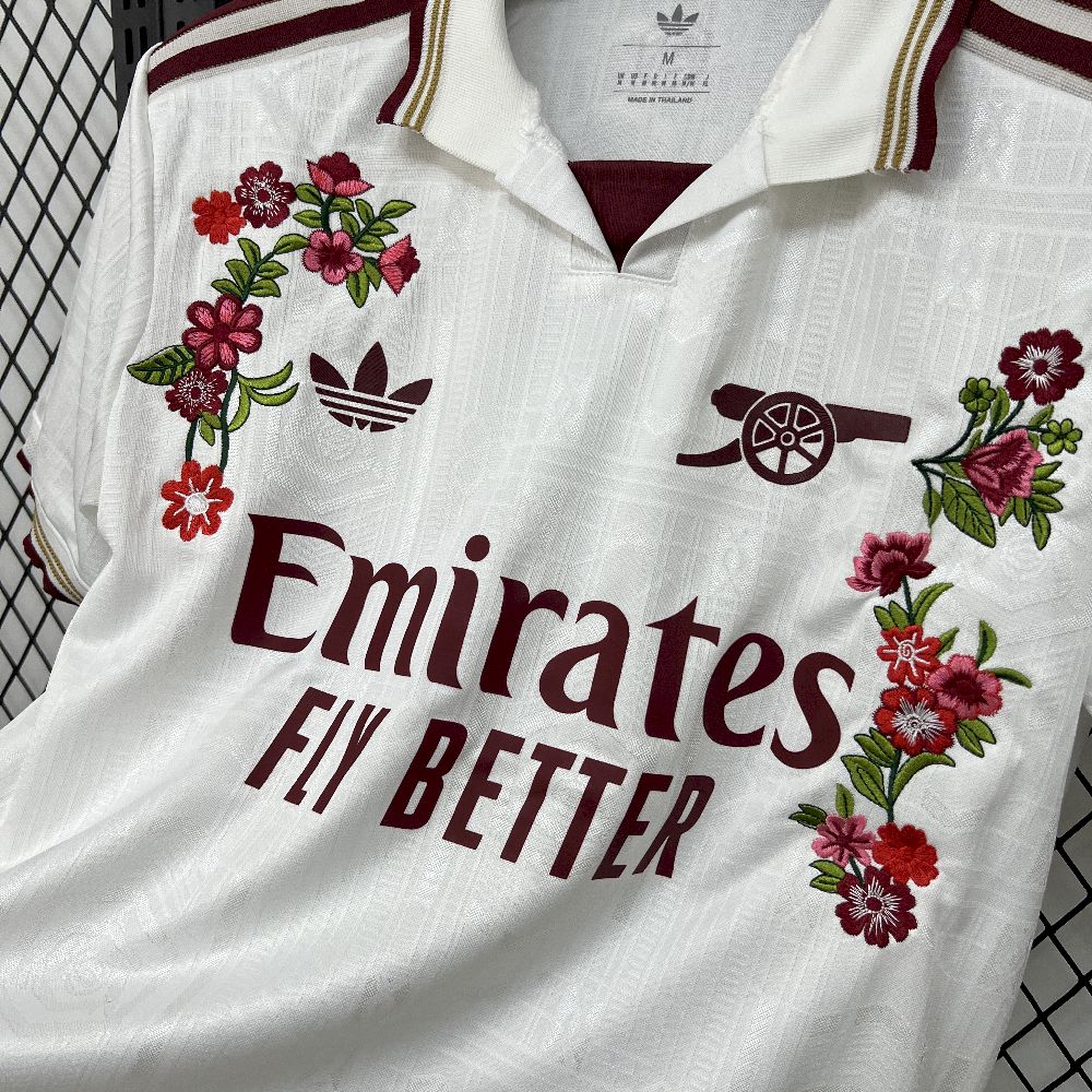 Men’s Arsenal FC 2025/26 Flower Edition Jersey