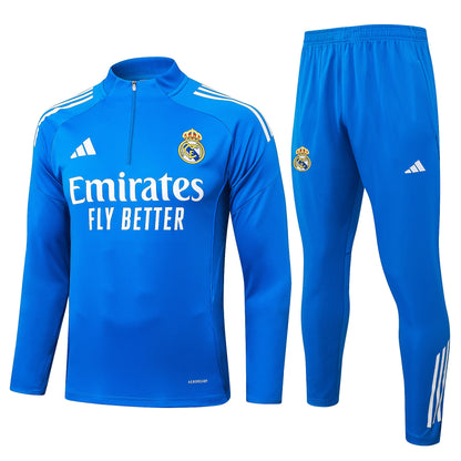 Real Madrid 2025/26 Adult's Half-Zip Training Set