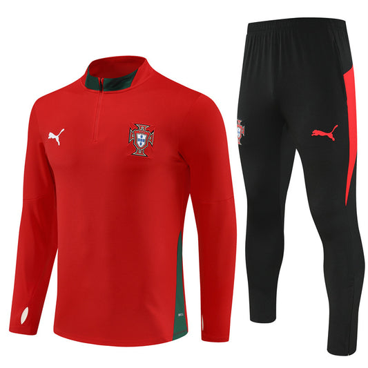 Portugal 2025/26 Half-Zip Training Set – Essential Edition