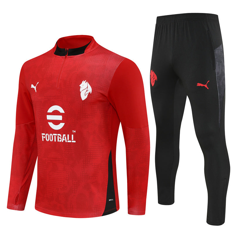 AC Milan 2025/26 Half-Zip Training Set – Essential Edition