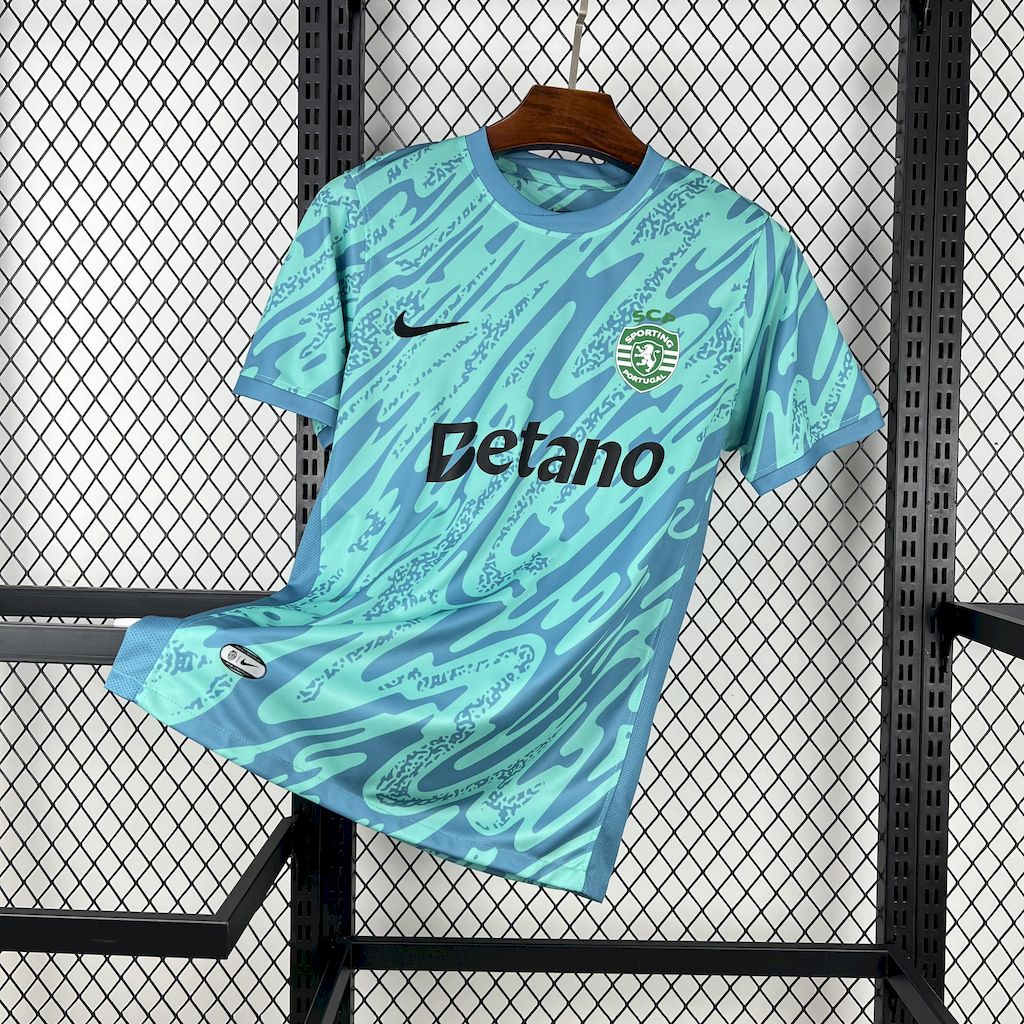 Men's Sporting CP 2025/26 Blue GK Jersey