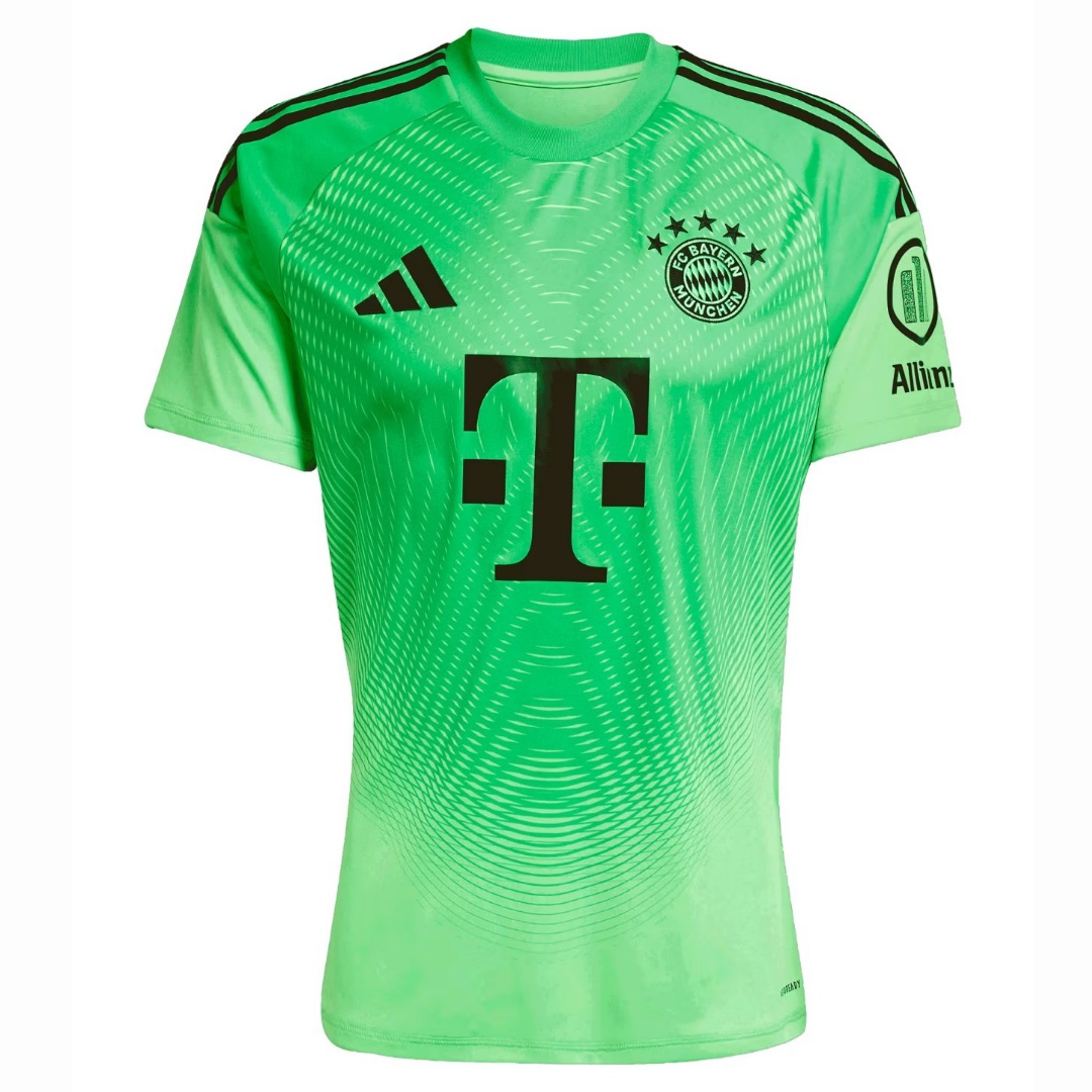Men's Bayern Munich 2025/26 Green GK Jersey