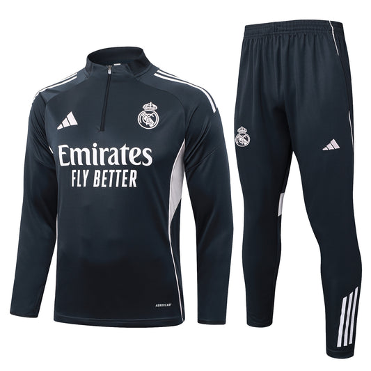 Real Madrid 2025/26 Adult's Half-Zip Training Set