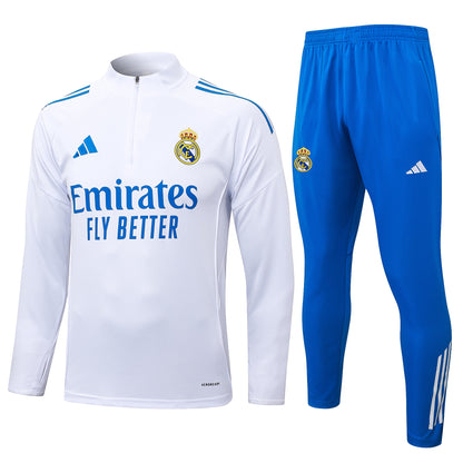 Real Madrid 2025/26 Adult's Half-Zip Training Set