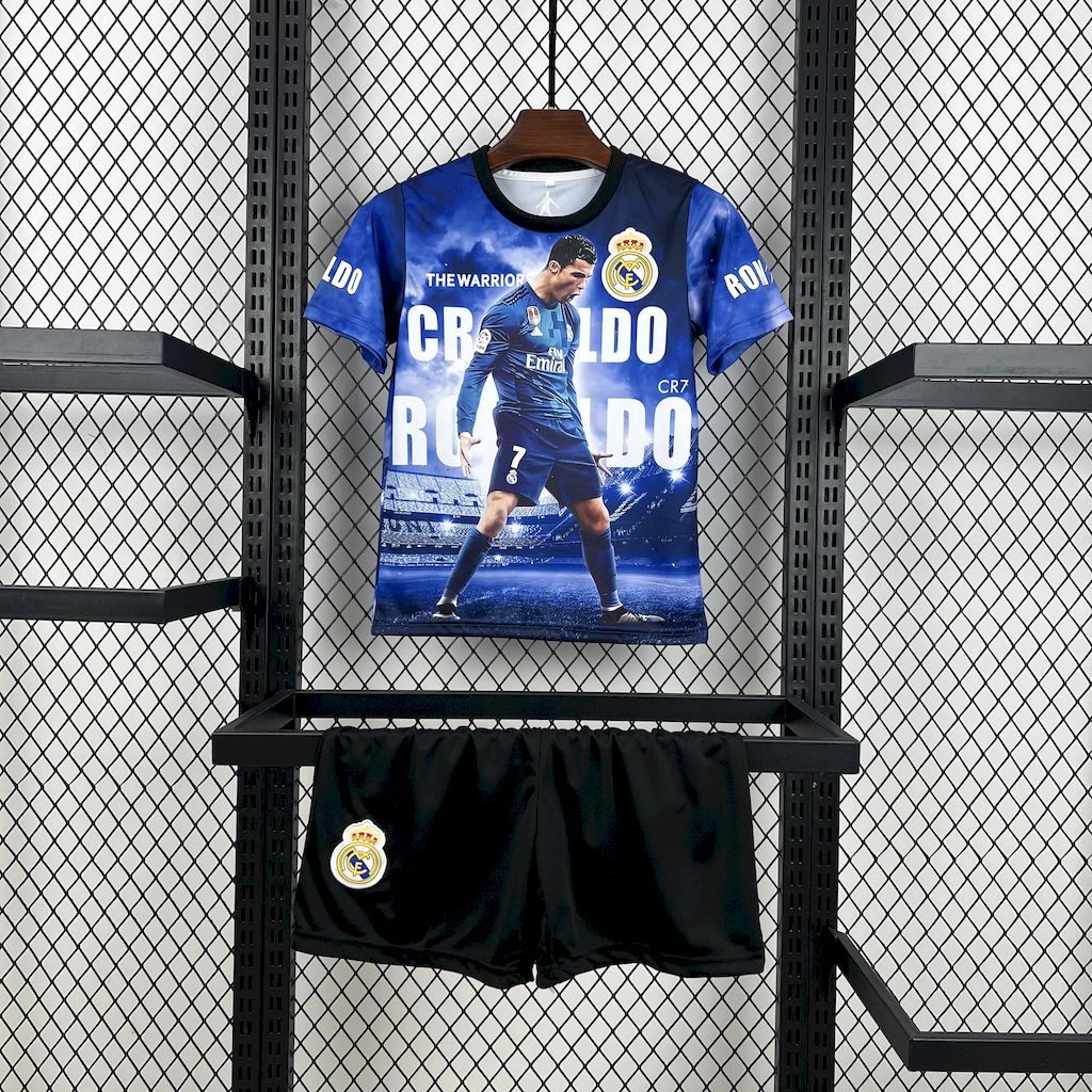 Kid's Real Madrid 2025/26 CR7 Special Edition Kit