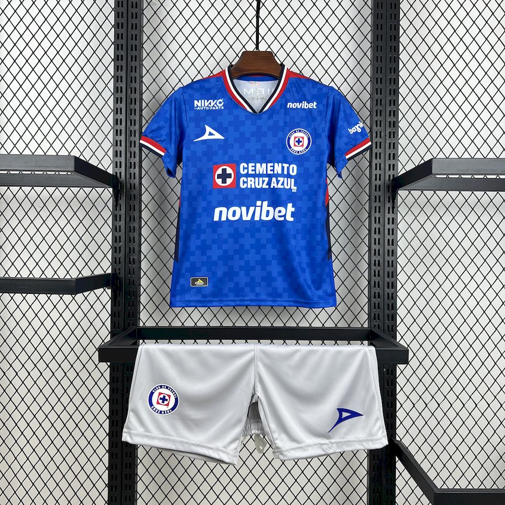 Kid's Cruz Azul 2025/26 Home Kit