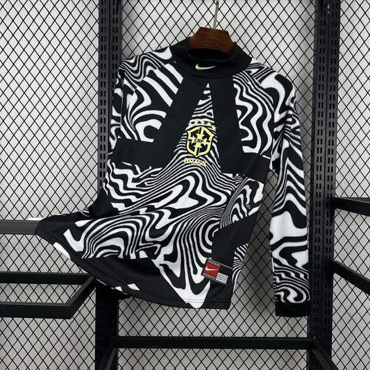 Men’s Brazil 2026 Hollywood GK Long Sleeve Jersey