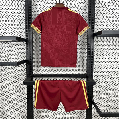 Kid's Mexico 2025/26 Red & Golden Edition Kit