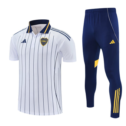 Boca Juniors 2026 Adult's Polo & Training Pants Set