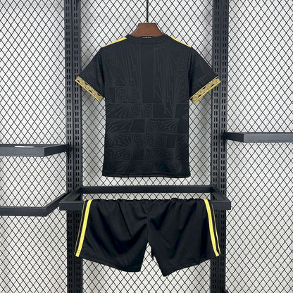 Kid's Mexico 2025/26 Black & Golden Edition Kit