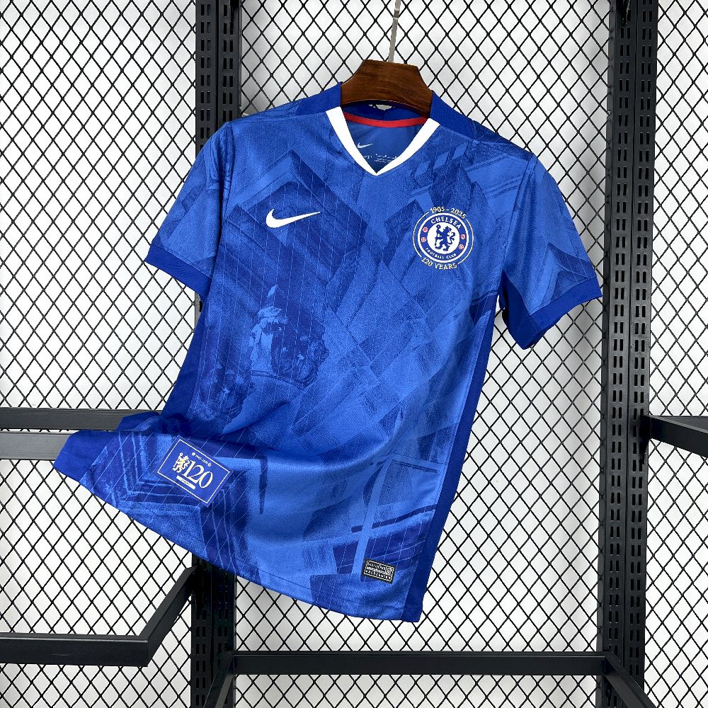 Men's Chelsea FC 2025/26 Home Jersey - 120th Anniversary Edition