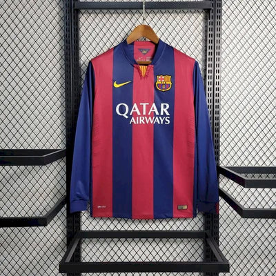 Retro's FC Barcelona 2014/15 Home Long Sleeve Jersey