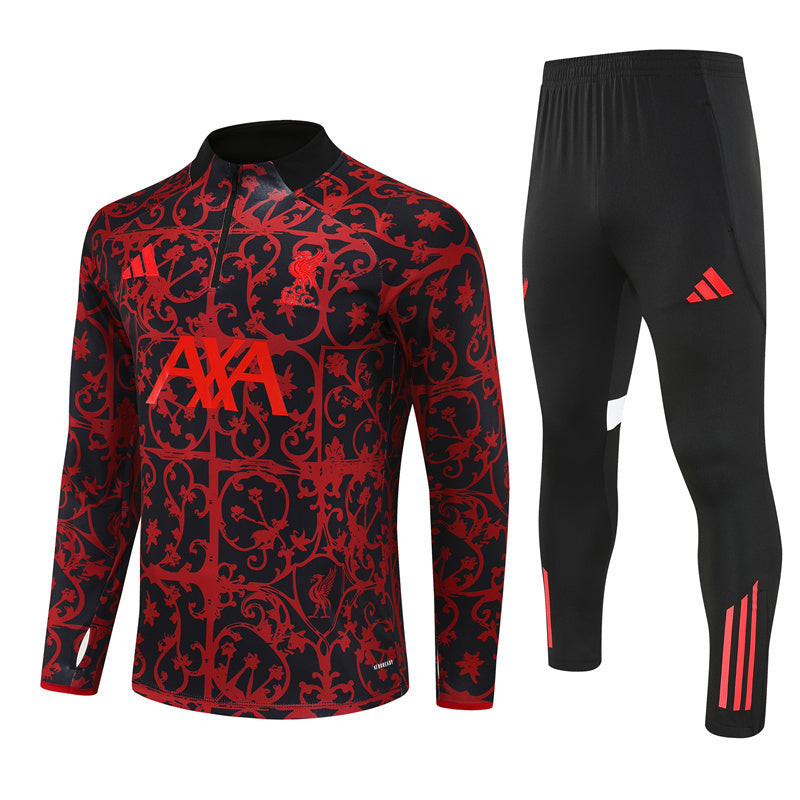Liverpool FC 2025/26 Half-Zip Training Set – Essential Edition