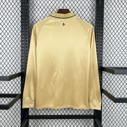 Men’s FC Versailles 2025/26 Golden Edition Long Sleeve Jersey