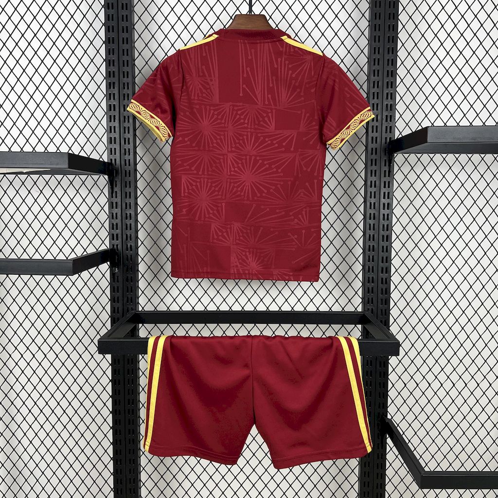 Mexico 2025/26 Red & Gold Kids Kit
