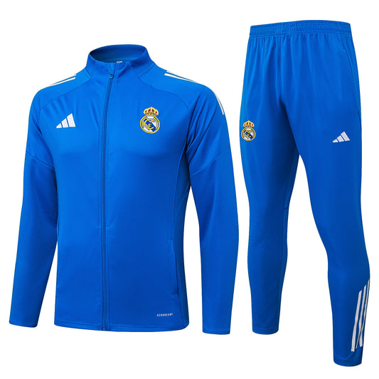 Real Madrid 2025/26 Kid's Full-Zip Training Set