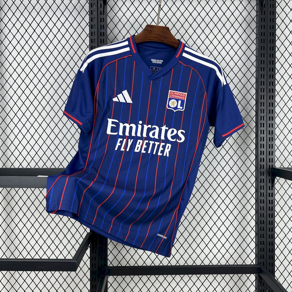 Men's Olympique Lyonnais 2025/26 Away Jersey