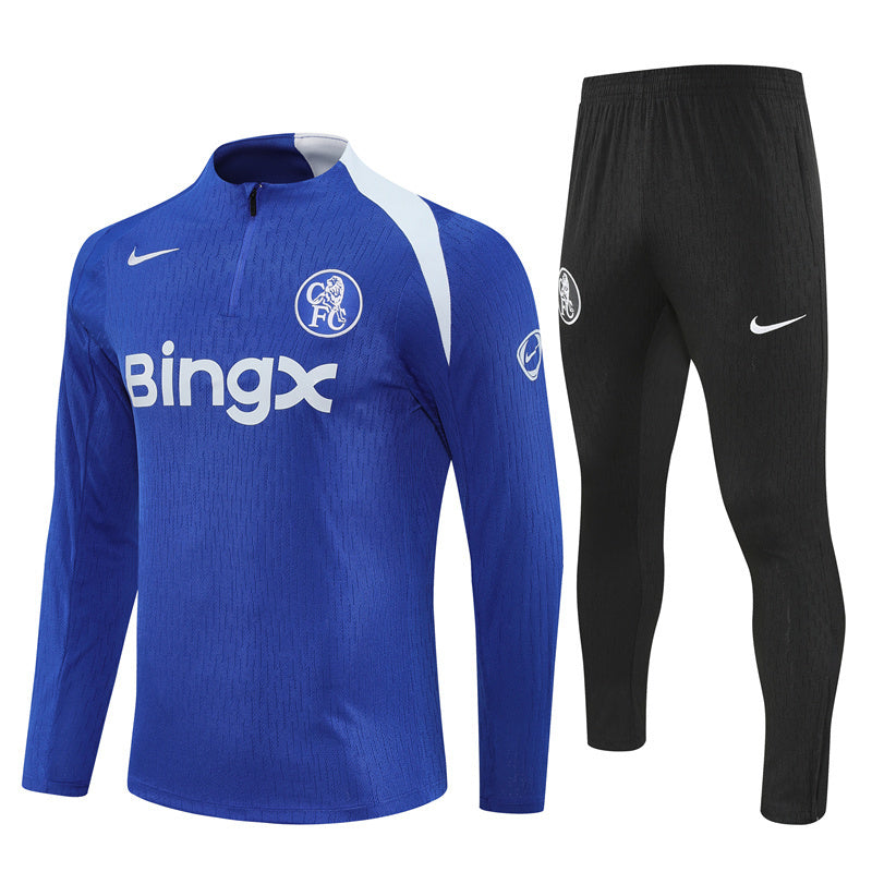 Chelsea FC 2025/26 Half-Zip Training Set – Essential Edition