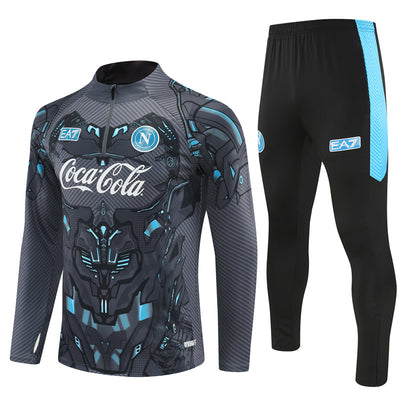 SSC Napoli 2025/26 Half-Zip Training Set – Essential Edition