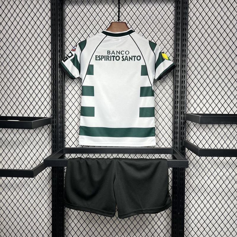 Sporting CP 2002/03 Home Retro Kids Kit