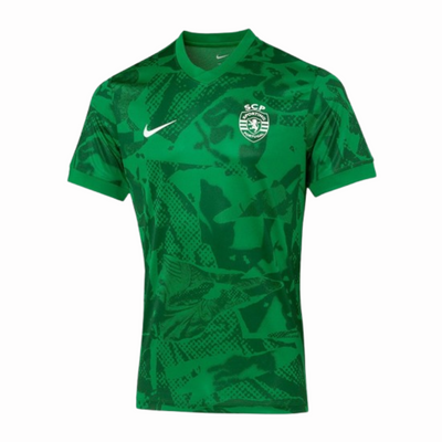Men's Sporting CP 2025/26 Green Pré-Match Training Jersey