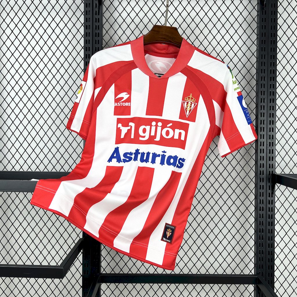 Retro's Sporting de Gijón 2008/09 Home Jersey