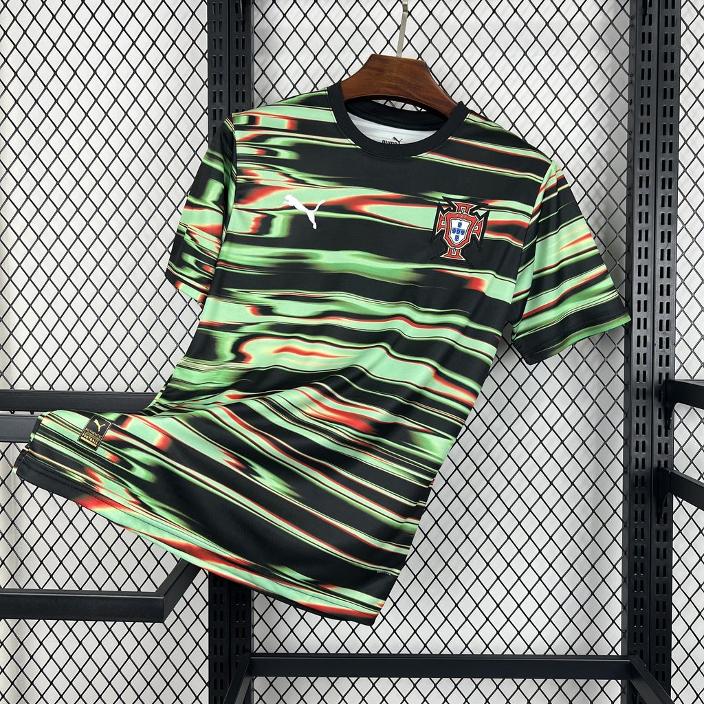 Men’s Portugal 2025/26 Green Pré-Match Training Jersey