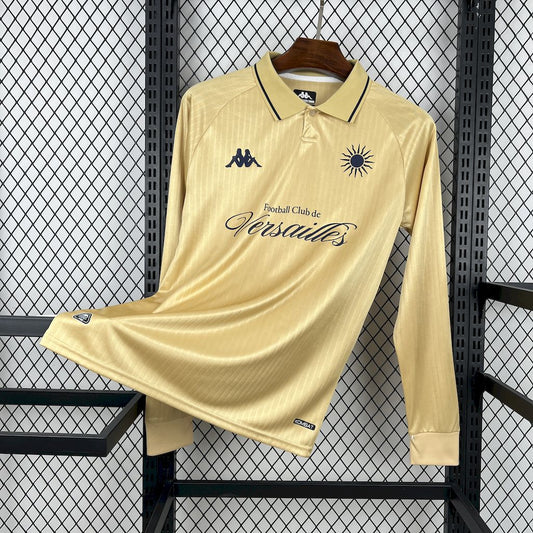 Men’s FC Versailles 2025/26 Golden Edition Long Sleeve Jersey