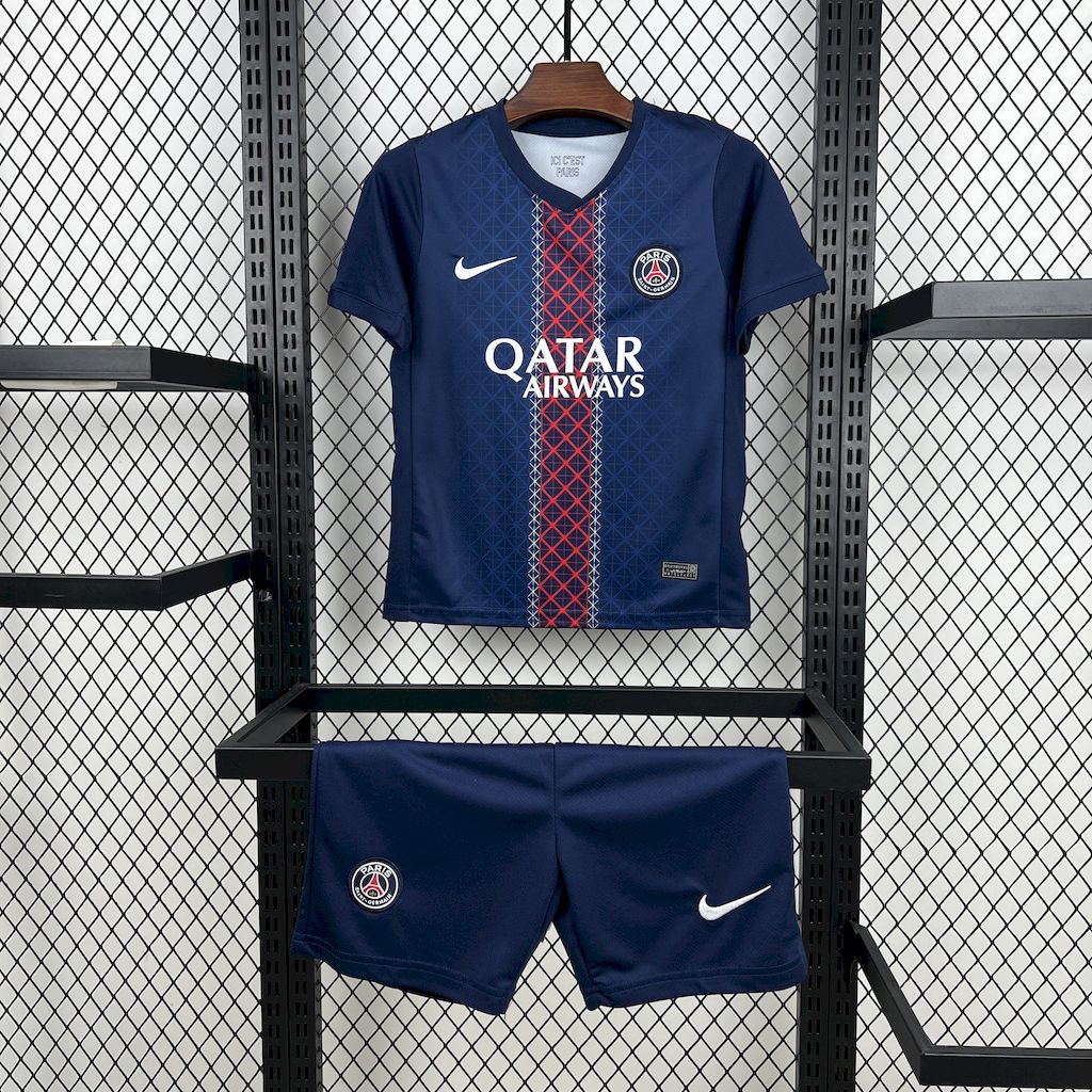 Kid's Paris Saint-Germain 2025/26 Home Kit