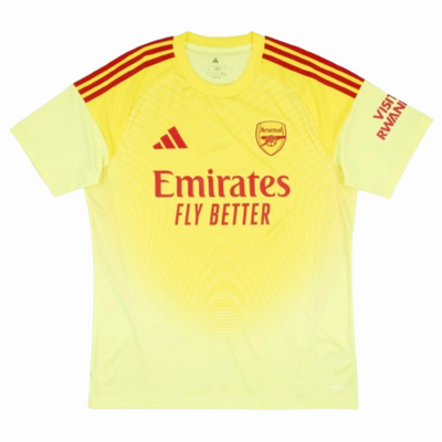 Men's Arsenal FC 2025/26 Yellow GK Jersey